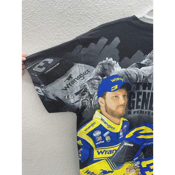 Chase NASCAR TShirt Large Dale Earnhardt Sr/Jr 2010 HOF Wrangler New Generation - Picture 8 of 16
